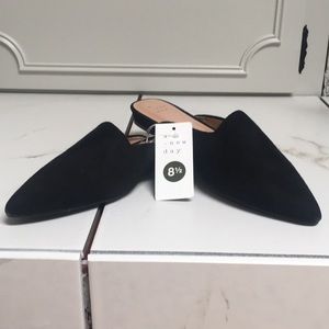 NWT A New Day microsuede mule